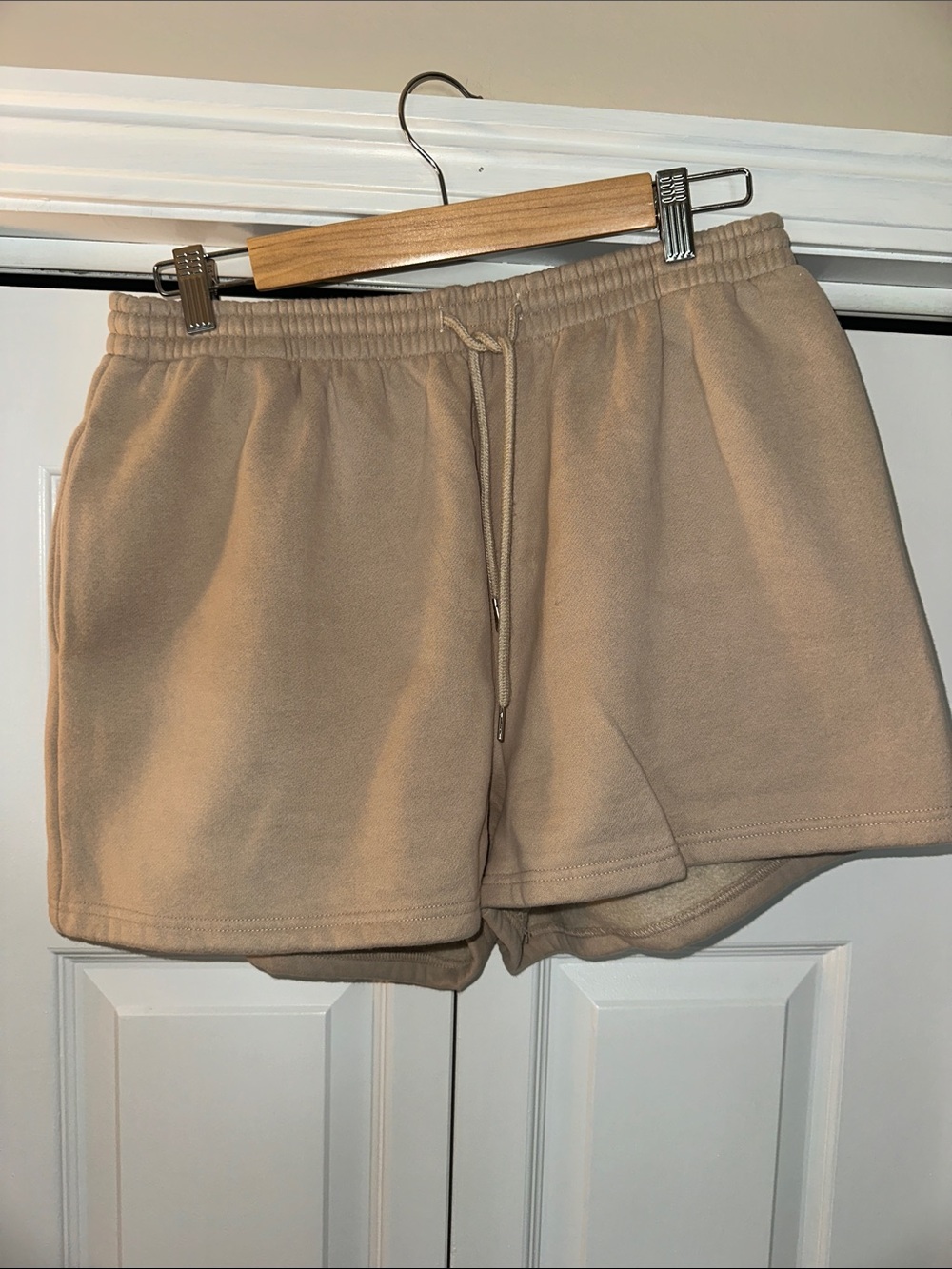 Cozy Camel Fleece Half-Zip Sweatshirt + Shorts Set - Picture 7 of 12